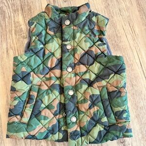 Baby Gap Camouflage Vest Size 18-24 months
